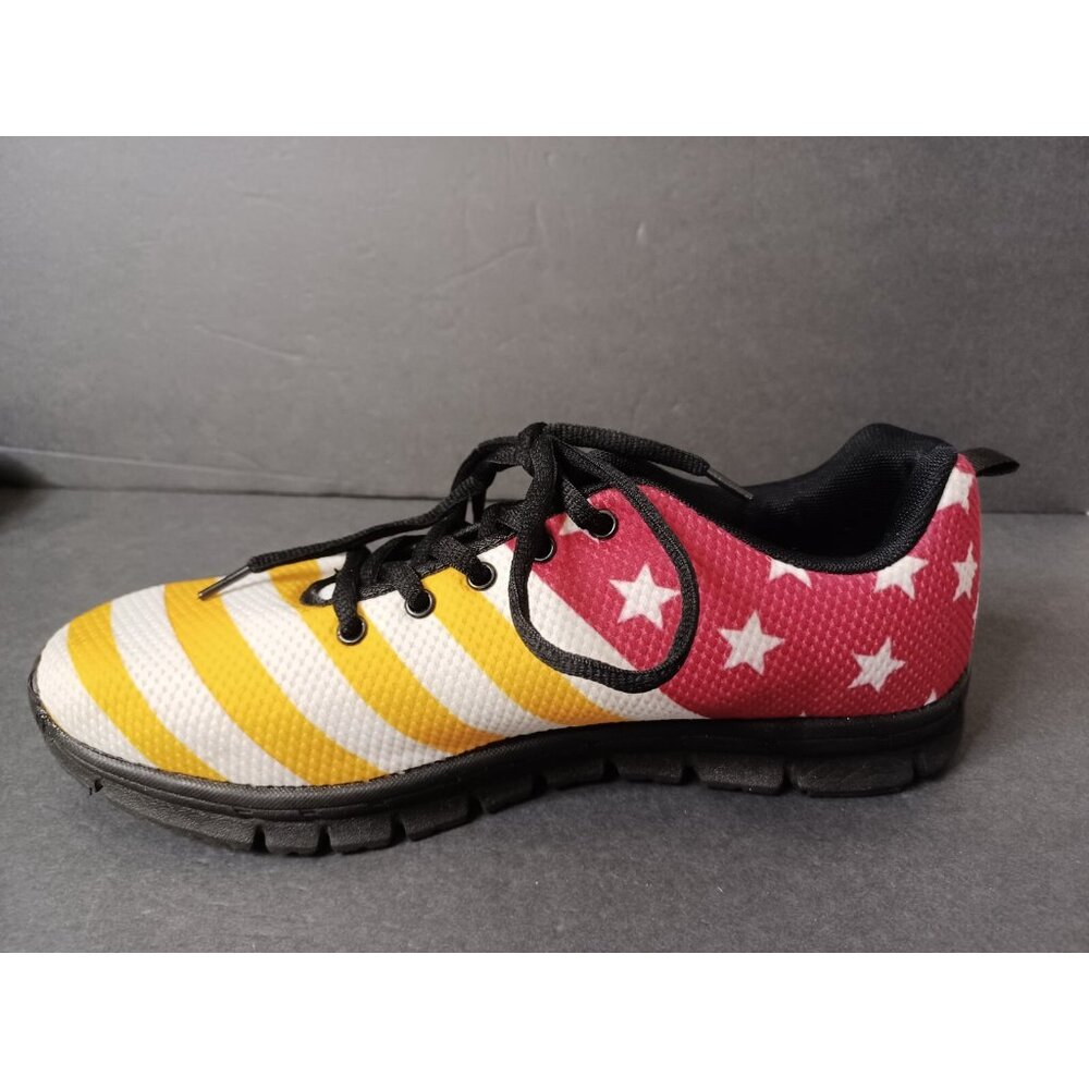 American Flag Full Stars ASU Arizona Sneaker Shoes Size Men 9.5 Women 11.5 - Picture 8 of 13
